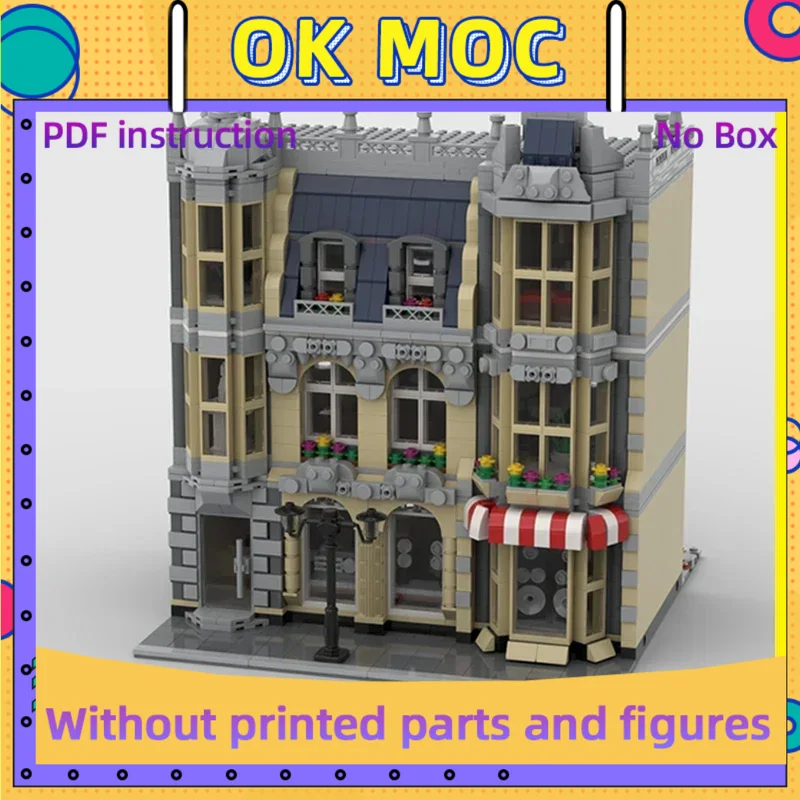 Diy Electronics Stores - Moc Building Blocks Street View Modello