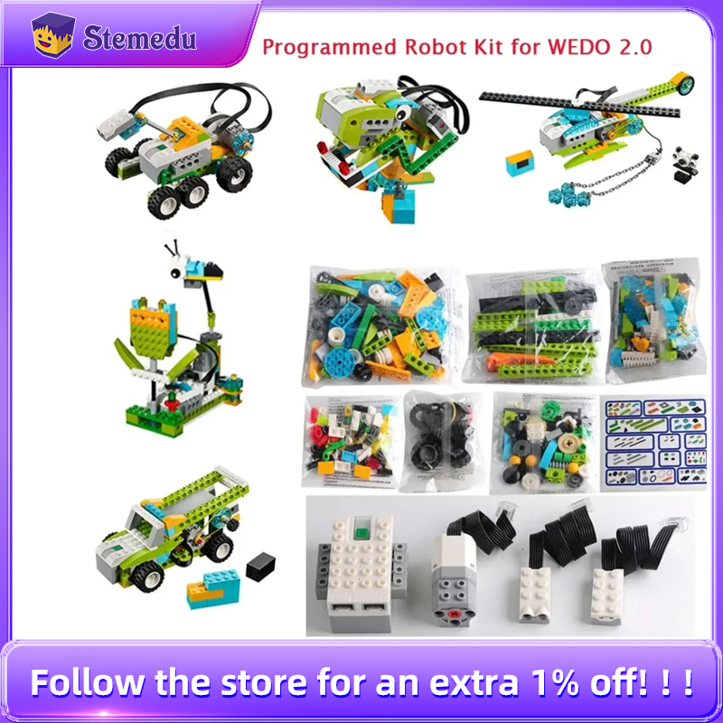 Learn Diy Electronics - STEM We-do2.0 45300 Kit di programmazione