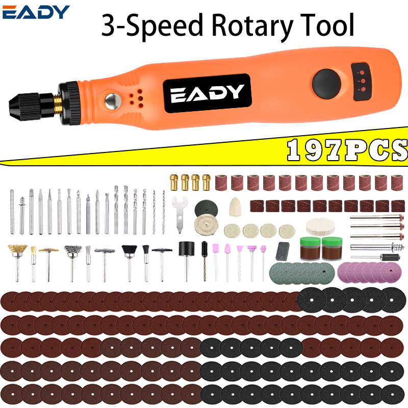 Diy Electronics Power Supply - Kit di utensili rotanti senza fili