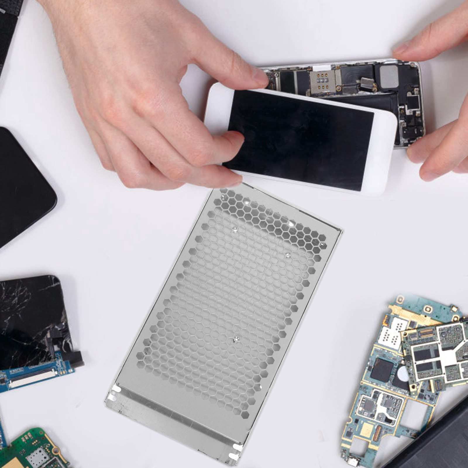 Diy Electronics - Scatola in Alluminio per Alimentatore Switching,