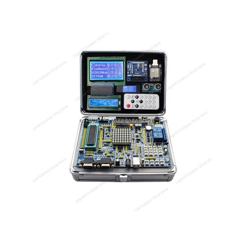 Learn Diy Electronics - Scheda di sviluppo LY-51S 51MCU, kit