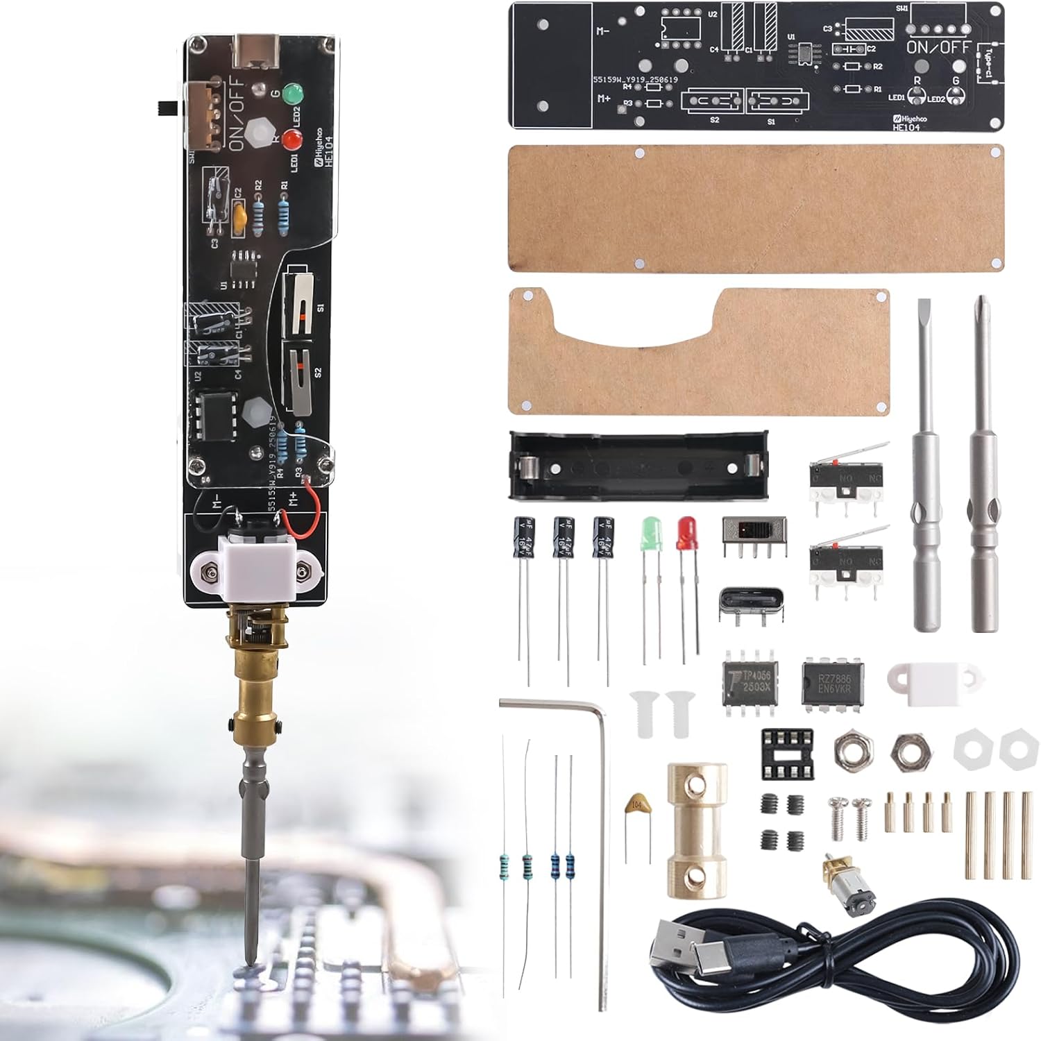 Diy Home Electronics Lab - Kit di progetto di saldatura per