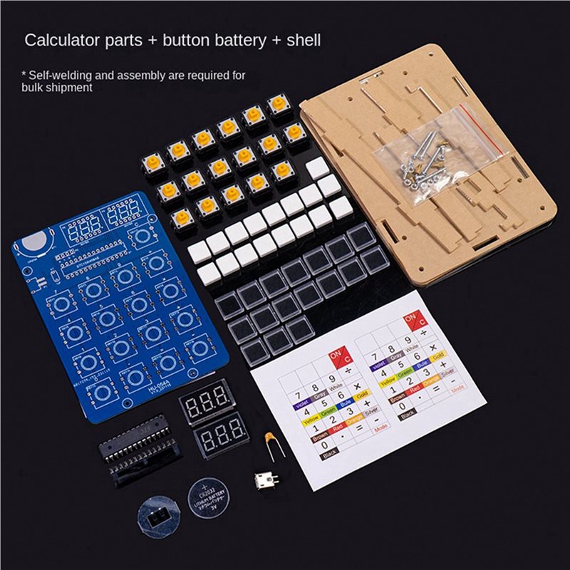 Kit Fai-da-Te Calcolatrice QWE - Homemade Diy Electronics recensione e prezzo