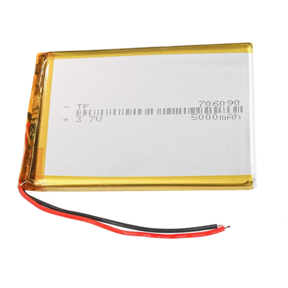 1-10 pezzi 3,7 V 5000 mAh 7060 - Diy Electronics Book recensione e prezzo