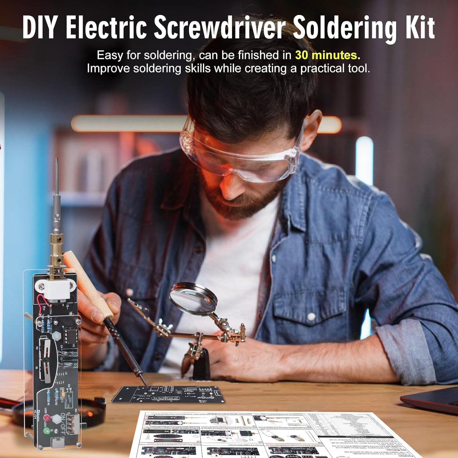 Kit di progetto di saldatura p - Diy Home Electronics Lab recensione e prezzo